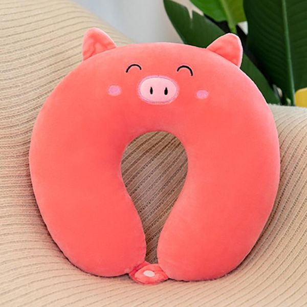 

pillow cartoon u-shaped cervical vertebrae neck nursing cushion driving students travel portable lunch break siesta pad