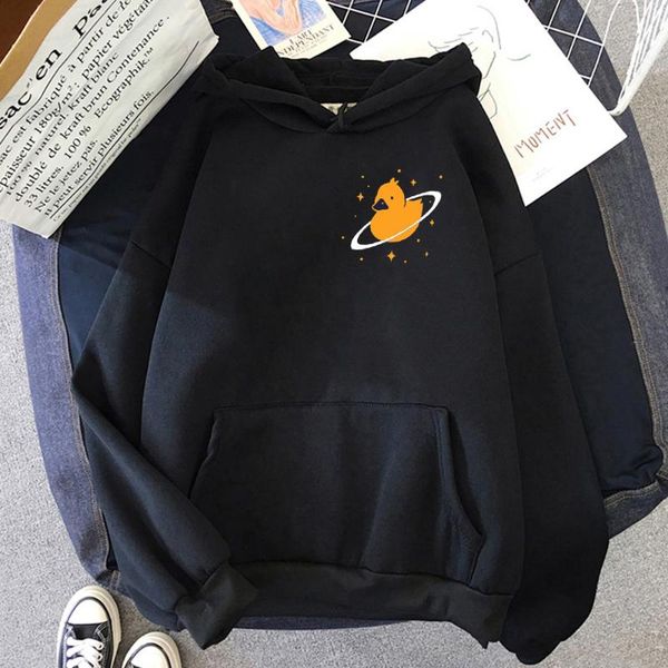 

men's hoodies & sweatshirts fashion printed women men long sleeve larg size casual streetwear sudaderas fleece clothes pullovers, Black