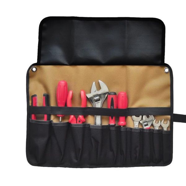 

car organizer motorcycle hanging bag tool kit multi-pocket roll large capacity thickening portable carry-on storage