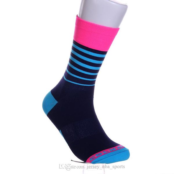 

21 zhuiyan 4 color fshion cycling socks new cycling socks men women professional breathable sports basketball so9, Black