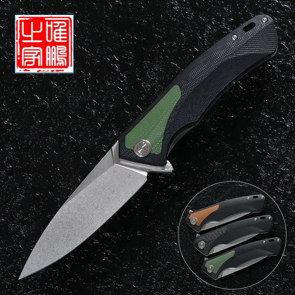 

origina petrified fish mode 838 tactica bearing foding knife d2 stee bade g10 hande outdoor camping hunting surviva edc