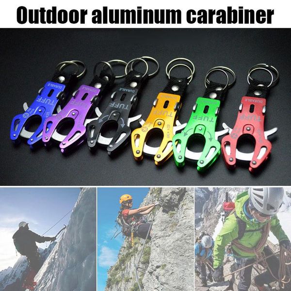 

cords, slings and webbing selling 5pcs hang carabiner hook travel kits aluminum alloy tiger buckle mountaineering camping equipment survival