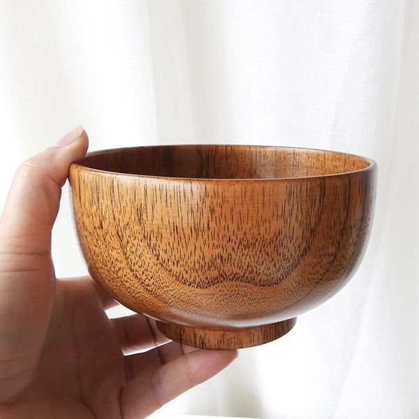 

bowls trays wooden bowl rice soup salad fruit candy container storage