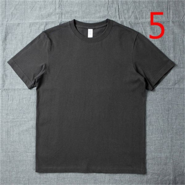 

t shirts short-sleeved summer trend round neck loose t-shirt men's tide brand printing shirt, White;black