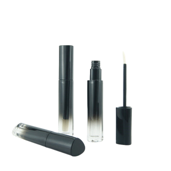 

storage bottles & jars empty black plastic gradient triangle lipgloss tube screw lid portable cosmetic refillable packaging bottle container