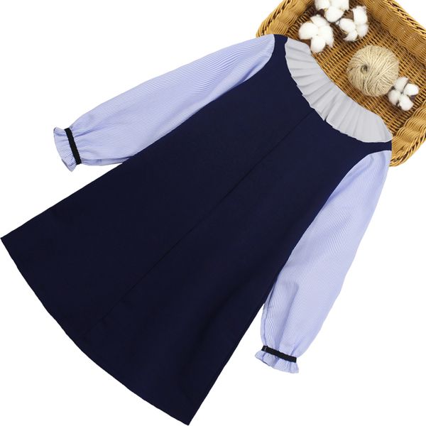 

summer dress girl patchwork fake 2pcs girls party dress 2021 kids dresses for girls spring cute kids clothes for girls, Red;yellow