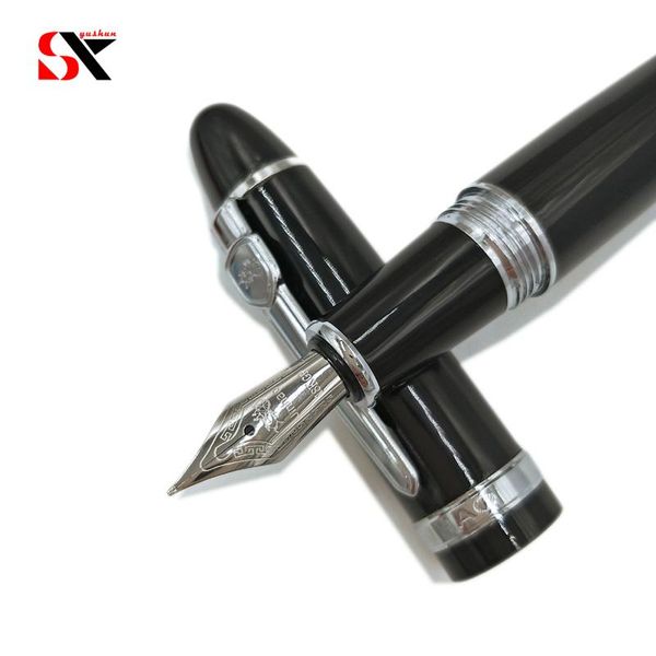 

yushun iraurita fountain pen silver clip luxury pens ink stationery office school supplies