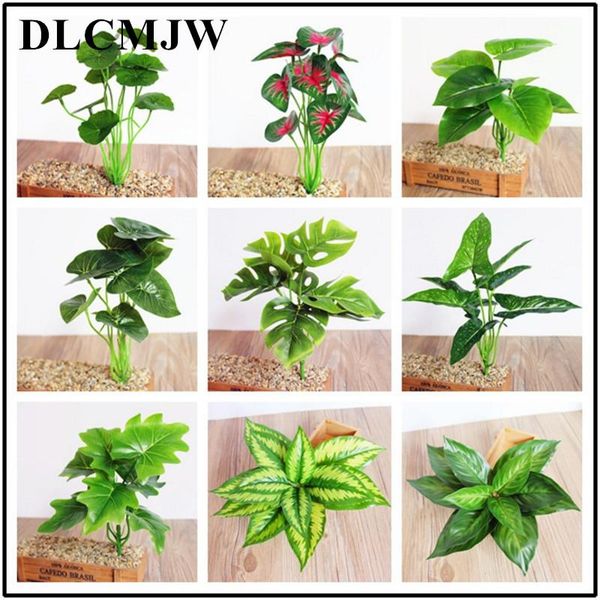 

Artificial Plant Evergreen Lifelike Potted Plants Plastic Green Tree Home Garden Office Decoration Decorative Flowers & Wreaths