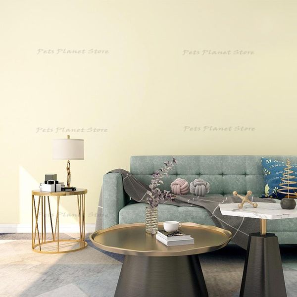 

wall stickers self-adhesive wallpaper pvc waterproof embossed solid color cloth pattern lattice bedroom sticker