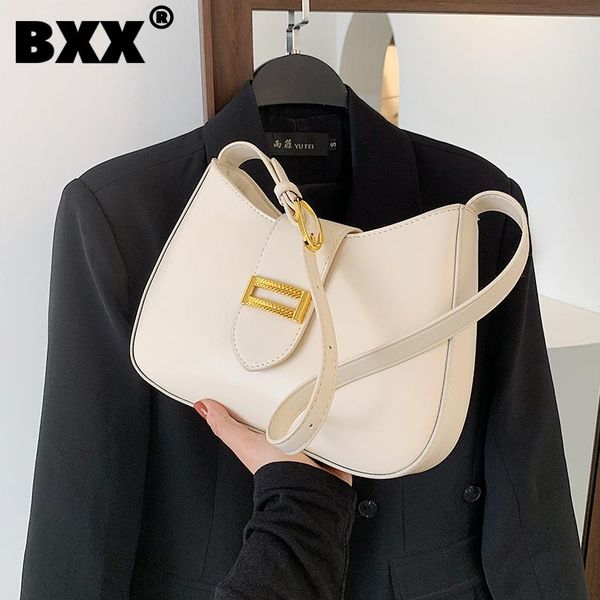 

evening bags [bxx] simple pu leather for women 2021 summer shoulder bag handbags trending luxury ladies travel hand hs142