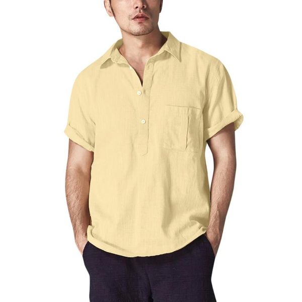 

men's t-shirts baggy cotton blend polyester solid color short sleeve retro blouse funny print tshirt men hip hop tee shirt streetwear, White;black