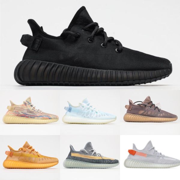 

kanye west running shoes zebra man woman black cloud white reflective mono clay mist cinder semi frozen yellow reflectives tail light static