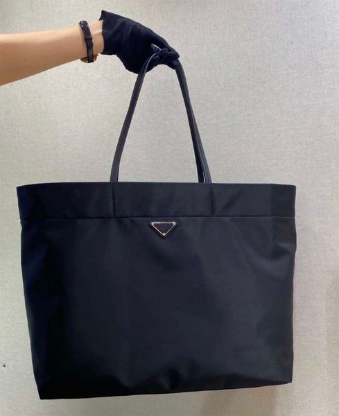 

2021 new shopping bag canvas ladies handbag large capacity saffiano handle women's shoulder bags