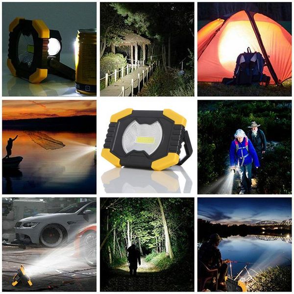 

solar energy led work light usb charging camping lamp ne portable lanterns