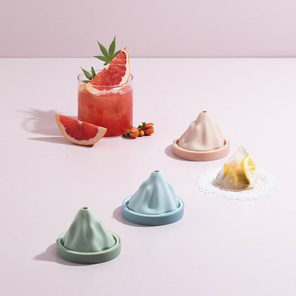 

baking moulds creative mountain shape ice cube maker food grade silicone mold diy making tray cream tools