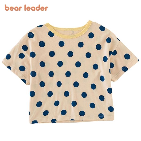 

children's clothing boys polka dot tee summer t-shirts for girls fashion short sleeves clothes casual outfits 2-6y 210429, Blue