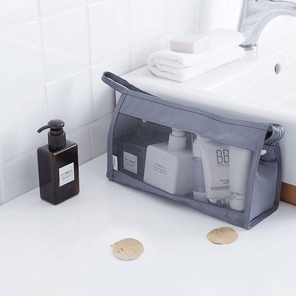 Outdoor Business männer Tragbare Hängende Toilette Tasche Wasserdichte Große kapazität Reise Kosmetische Weibliche Bad Lagerung Taschen Fällen