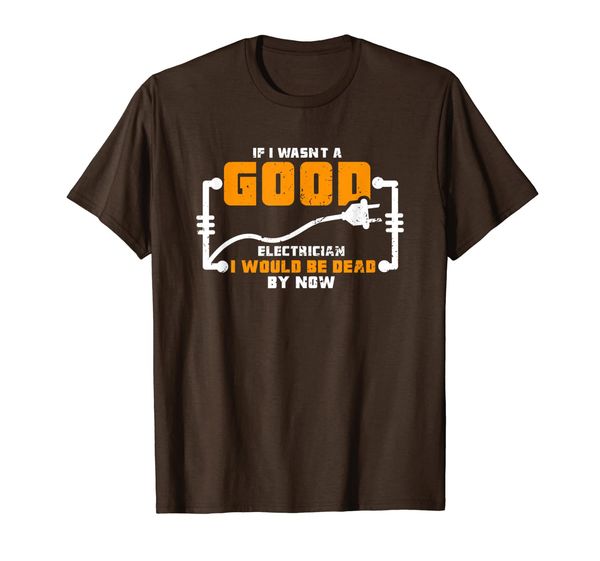 

funny electrician tshirt for a technician or engineer, White;black