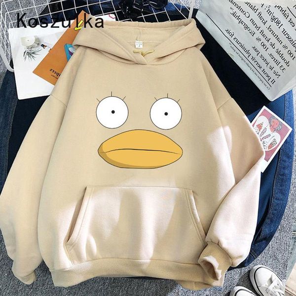 

men's hoodies & sweatshirts spring gintama duck face hoodie men anime langa hip hop sweatshirt streetwear kawaii hoody harajuku hoodie, Black