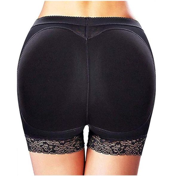 

women's shapers effective bulifter hip enhancer pads underwear shapewear lace padded control panties shaper booty fake pad briefs boysh, Black;white