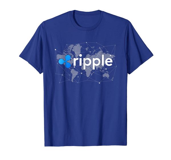 

Ripple XRP Logo Crypto Trader World Map Blockchain T-Shirt, Mainly pictures