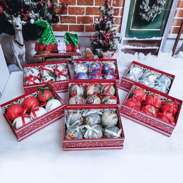 

party decoration ball bauble for diy xmas with belts christmas tree hanging ornament decorations gift year navidad eazy hang1