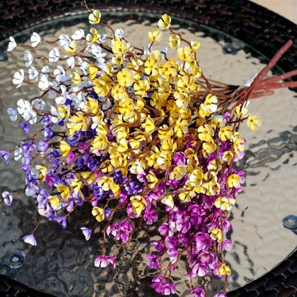 

decorative flowers & wreaths artificial plum blossom plant party decorations multi color home office bedroom floral decor ornaments