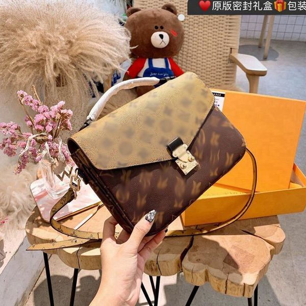 

2021 super star style purse bag pocket purses fashion tote women's crossbody shoulder backpack women handbag -l0227, Red;black