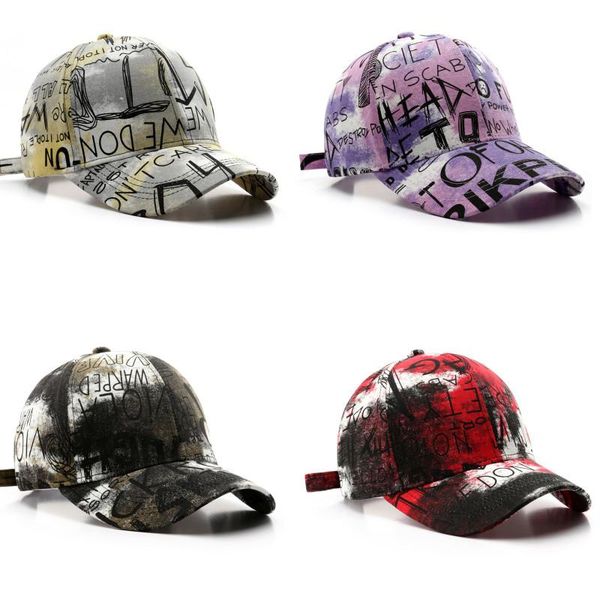 

ball caps peaked cap baseball female fashion kn graffiti hipster male street hip-hop hat wild sun spring, Blue;gray