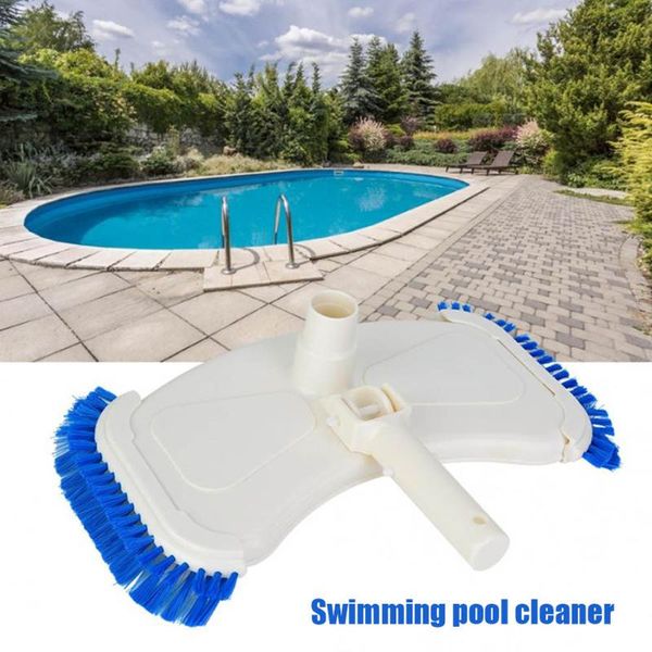 

pool & accessories weighted butterfly style vacuum head with side brushes cleaning tool for swimming g66