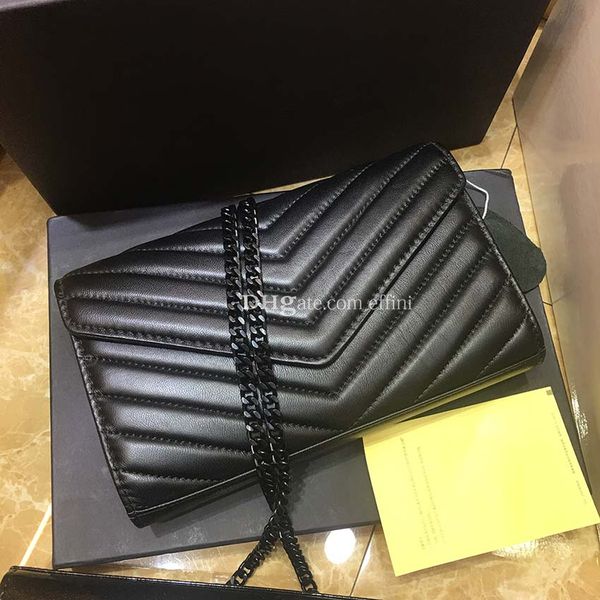 

bag caviar crossbody designers womens luxurys handbags purse black fashion genuine leather clutch chain lambskin shoulder cross body h3w1