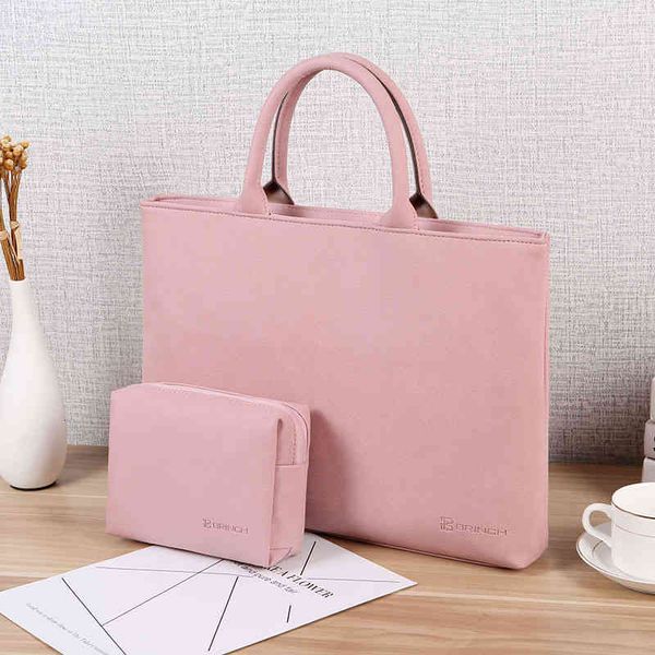 

lapbag is suitable for lenovo xiaomi huawei korean version simple hand men's and women's information file official document