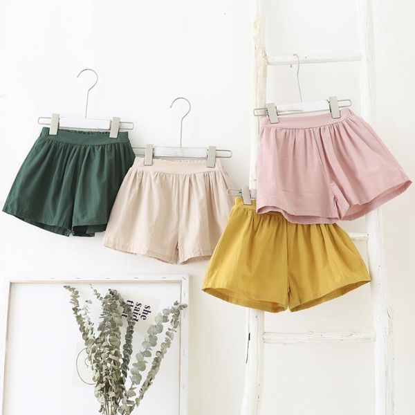 

baby girls summer loose shorts cool toddler candy color casual beach short pants, Black
