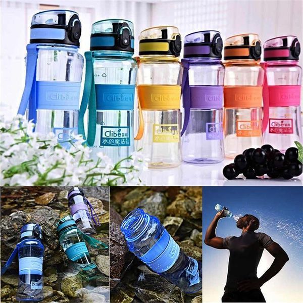 

water bottles portable 600ml bottle sport fruit infuser juice drinking for outdoor bicycle cycling sports gym bpa free