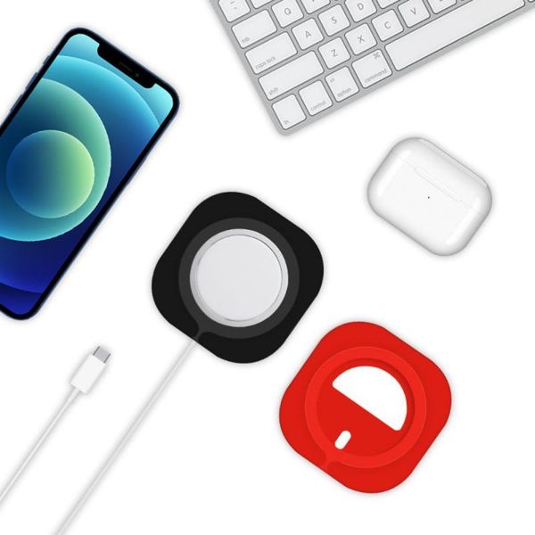 

cell phone mounts & holders wireless charger silicone base deskcharging bracket fixed suction cup suitable for 12 pro max series