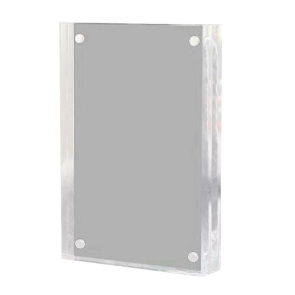 

frames magnetic acrylic picture frame crystal clear standing deskpo