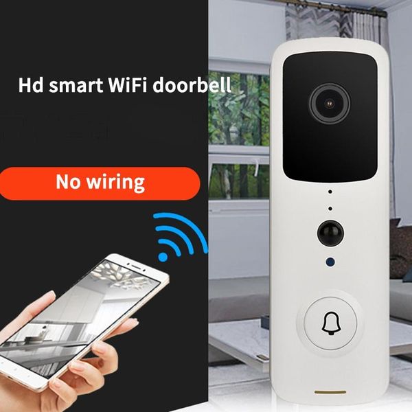 

smart doorbell camera wireless wifi video phone door ring intercom for home security doorbells