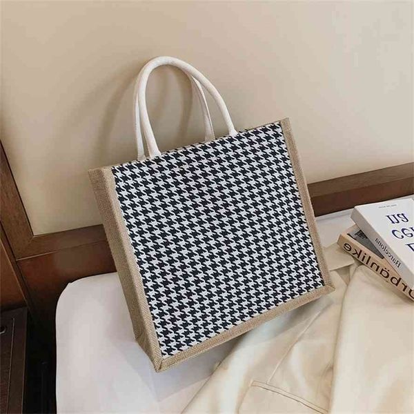 

handbaghandbagnew korean high capacity women's handbag 2021 fashion leisure commuting single shoulder cotton hemp baggg baggg bag