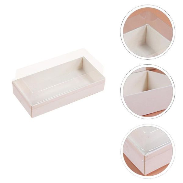 

gift wrap 10pcs sandwich packing boxes disposable packaging wooden food cases