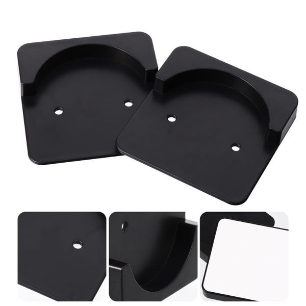 

hooks & rails 2pcs curtain rod holders shower rods mount adhesive wall mounted