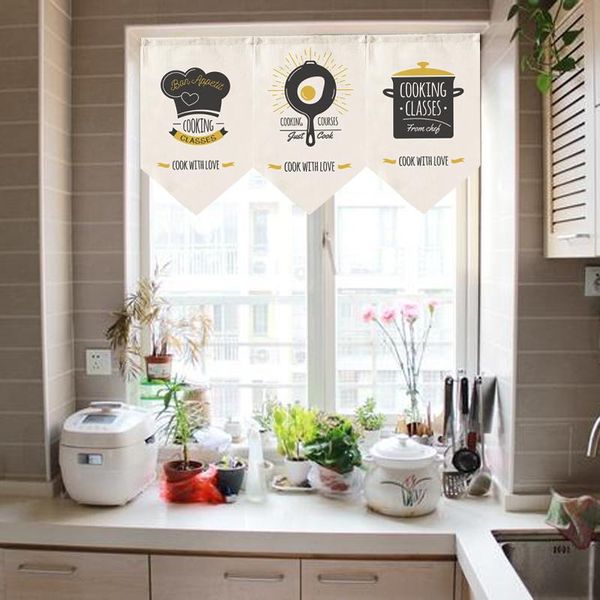 

curtain & drapes decorative triangle kitchen half cartoon short door
