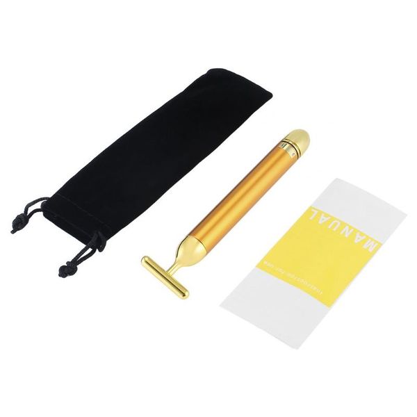 

decorative objects & figurines small size facial beauty tool massager t shape care vibration energy vibrating bar