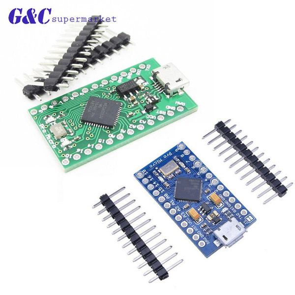 

integrated circuits for arduino atmega32u4 5v/16mhz module with 2 row pin header leonardo