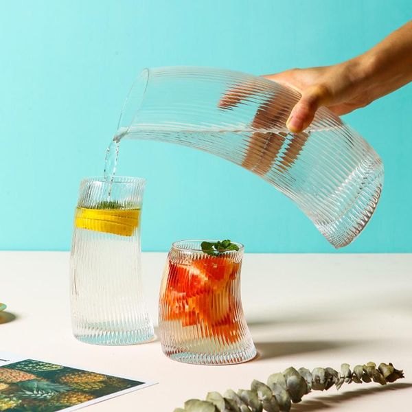 

wine glasses design lune unique transparent glass cup nordic home glassware water juice decorative drinkware as a gift household