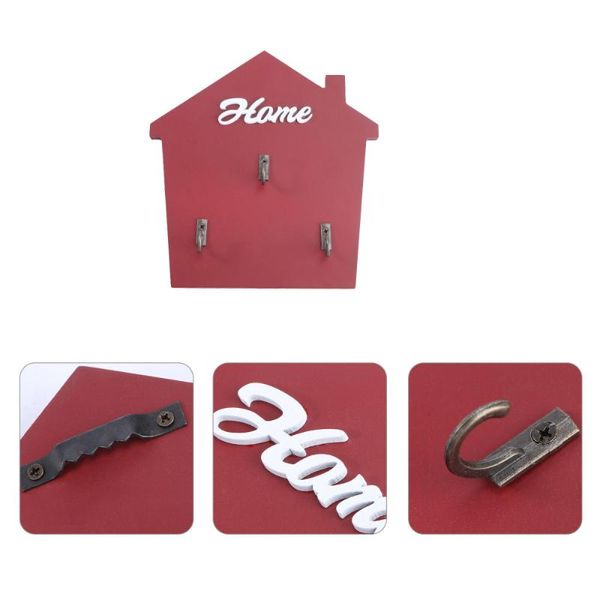 

hooks & rails 1pc wall mounted simple storage holder multi-purpose hanging hook for home