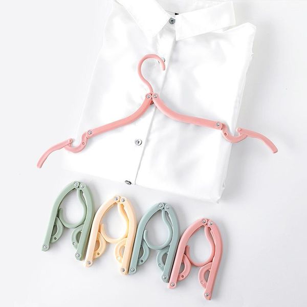 

hangers & racks 8pc 16pc plastic foldable travel clothes hanging rack portable saving space hanger accessories