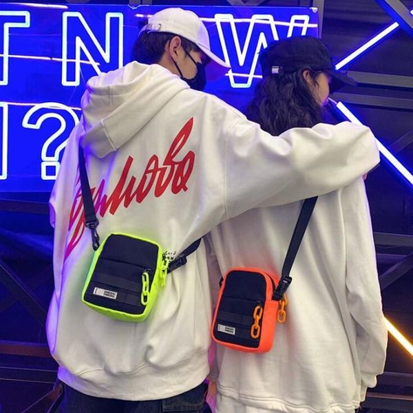 

mens fashion multifunction mini one shoulder crossbody bag women korean style phone sling waist bags