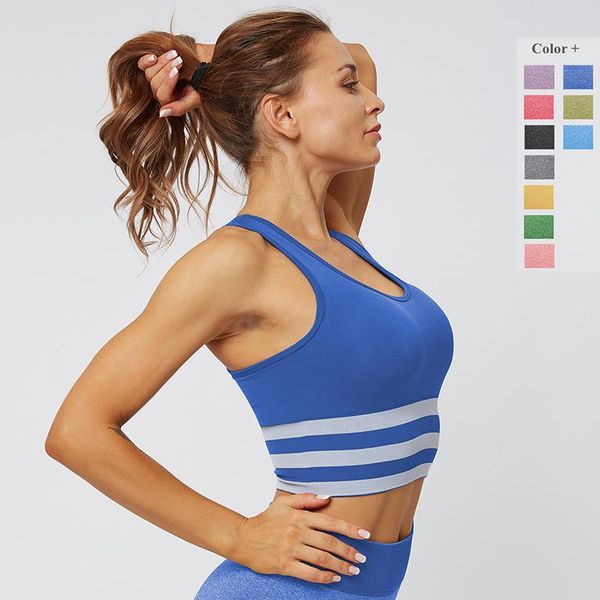 

yoga outfit sports bra sujetador deportivo mujer femme ropa one piece corset soutien gorge push up fitness workout women top