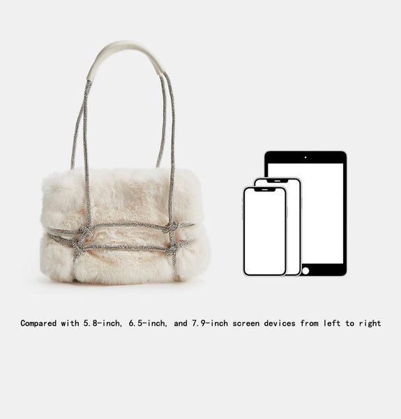 

evening bags luxury designer handbag purses and handbags for women small bag ladies tote clutch fur purse faux