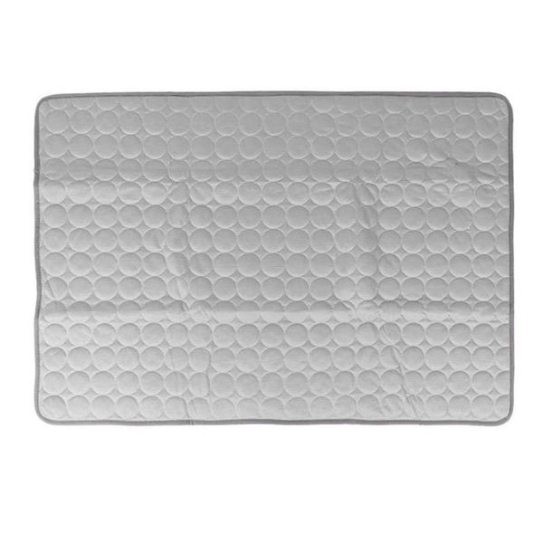 

kennels & pens summer cotton pets dogs cat breathable mat cool bed sleeping gray